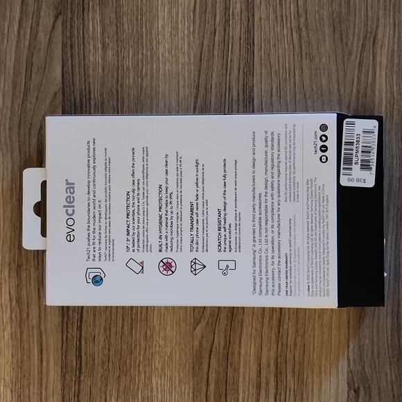 Samsung Galaxy Note 20 Ultra EvoClear Case - Picture 3 of 3